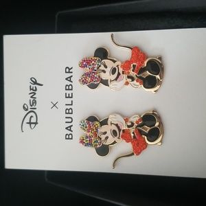 Disney BaubleBar Minnie Mouse Earrings